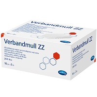 VERBANDMULL Hartmann 10 cmx5 m zickzack - 1Stk