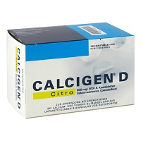 CALCIGEN D Citro 600 mg/400 I.E. Kautabletten - 100Stk - Calcium & Vitamin D3