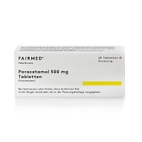 PARACETAMOL 500 Fair Med Tabletten - 20Stk