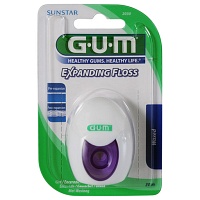 GUM Expanding Floss Flausch-Zahnseide - 30m - Zahn- & Mundpflege