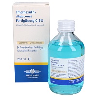 CHLORHEXIDINDIGLUCONAT Fertiglösung 0,2% - 200ml - Zahn- & Mundpflege