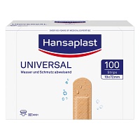 HANSAPLAST Universal Strips waterres.19x72 mm - 100Stk - Hansaplast