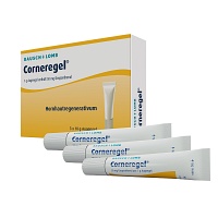 CORNEREGEL Augengel - 3X10g - gereizte Augen