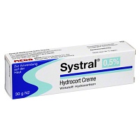 SYSTRAL Hydrocort 0,5% Creme - 30g - Kortisonhaltige Salben zur äußerlichen Anwendung