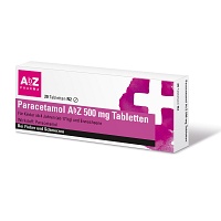 PARACETAMOL AbZ 500 mg Tabletten - 20Stk - Schmerzen