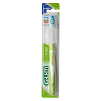 GUM ActiVital Zahnbürste kompakt medium - 1Stk - Klassische Zahnpflege