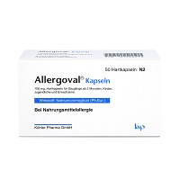 ALLERGOVAL Kapseln - 50Stk - Allergien - Allergoval Kapseln 50 Stück zur Milderung von Nahrungsmittelallergien