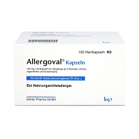ALLERGOVAL Kapseln - 100Stk - Allergien - Allergoval Kapseln 100 Stück zur Milderung von Nahrungsmittelallergien