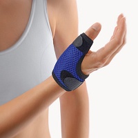 BORT Soft Daumenschiene kurz S blau - 1Stk