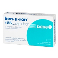 BEN-U-RON 125 mg Suppositorien - 10Stk - Erkältung & Fieber