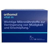 ORTHOMOL Vital M Trinkfläschchen/Kaps.Kombipack. - 30Stk - Für Ihn