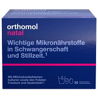 ORTHOMOL Natal Granulat/Kapseln 30 Btl.Kombipack. - 1Stk - Orthomol
