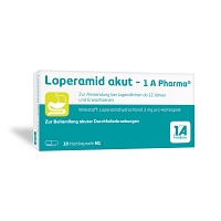 LOPERAMID akut-1A Pharma Hartkapseln - 10Stk - Durchfall