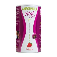 AMFORMULA Diet Erdbeere Pulver - 490g - Vital&Diet