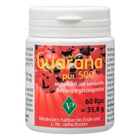 GUARANA PUR 500 Kapseln - 60Stk