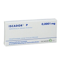 ISCADOR P 0,0001 mg Injektionslösung - 7X1ml