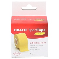 DRACO TAPEVERBAND 3,8 cmx10 m gelb - 1Stk