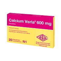 CALCIUM VERLA 600 mg Filmtabletten - 20Stk