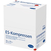 ES-KOMPRESSEN steril 7,5x7,5 cm 8fach - 25X2Stk - Wundversorgung