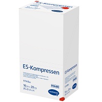 ES-KOMPRESSEN steril 10x20 cm 8fach - 25X2Stk - Wundversorgung