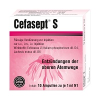 CEFASEPT S Injektionslösung - 10Stk