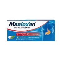 MAALOXAN 25 mVal Kautabletten - 20Stk - Entgiften-Entschlacken-Entsäuern