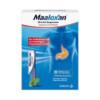 MAALOXAN 25 mVal Suspension - 20X10ml - Entgiften-Entschlacken-Entsäuern