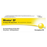 MICOTAR ZP Paste - 20g - Haut - & Nagelpilz