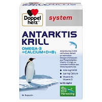 DOPPELHERZ Antarktis Krill system Kapseln - 60Stk - Omega-3-Fettsäuren