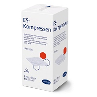 ES-KOMPRESSEN unsteril 7,5x7,5 cm 12fach - 100Stk