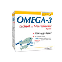OMEGA-3 LACHSÖL und Meeresfischöl Kapseln - 100Stk - Omega-3-Fettsäuren