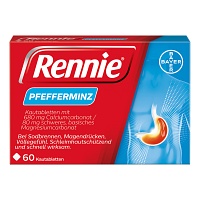 RENNIE Kautabletten - 60Stk - Entgiften-Entschlacken-Entsäuern