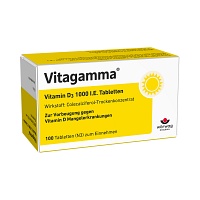 VITAGAMMA Vitamin D3 1.000 I.E. Tabletten - 100Stk - Abwehrkräfte