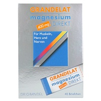 MAGNESIUM DIREKT 400 mg Grandelat Pulver - 40Stk