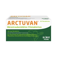 ARCTUVAN Bärentrauben Filmtabletten - 60Stk - Blasenentzündung
