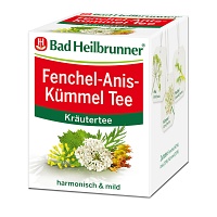 BAD HEILBRUNNER Fenchel-Anis-Kümmel Tee Filterbtl. - 8X2.0g