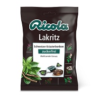 RICOLA o.Z.Beutel Lakritz Bonbons - 75g - Bonbons zuckerfrei