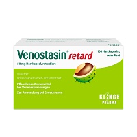 VENOSTASIN retard 50 mg Hartkapsel retardiert - 100Stk - Stärkung für die Venen