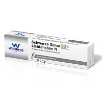 SCHWARZE SALBE 20% Lichtenstein N - 40g