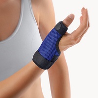 BORT Soft Daumenschiene lang L blau - 1Stk