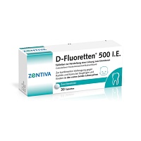 D FLUORETTEN 500 Tabletten - 30Stk