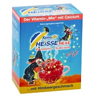 XENOFIT heiße Hexe Himbeere Granulat Beutel - 10X9g - Vitamindrinks