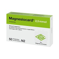 MAGNESIOCARD 2,5 mmol Filmtabletten - 50Stk - Magnesium