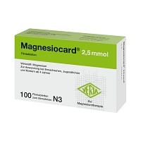 MAGNESIOCARD 2,5 mmol Filmtabletten - 100Stk - Magnesium