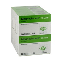 MAGNESIOCARD 2,5 mmol Filmtabletten - 10X100Stk