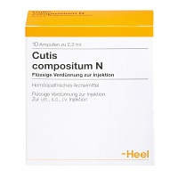 CUTIS compositum N Ampullen - 10Stk - Heel