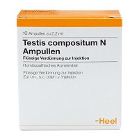 TESTIS COMPOSITUM N Ampullen - 10Stk - Heel