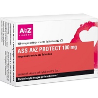 ASS AbZ PROTECT 100 mg magensaftresist.Tabl. - 100Stk - Blutverdünnung