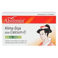 ALSIFEMIN Klima-Soja plus Calcium D3 Tabletten - 30Stk - Wechseljahre