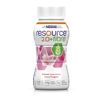 RESOURCE 2.0 fibre Erdbeere - 4X200ml - Trinknahrung & Sondennahrung